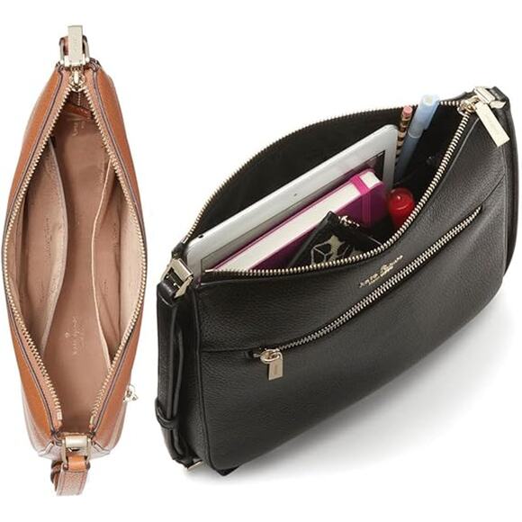 NWT Kate Spade New York Leila Top Zip Swing pack Crossbody warm gingerbread -OS - Picture 5 of 5